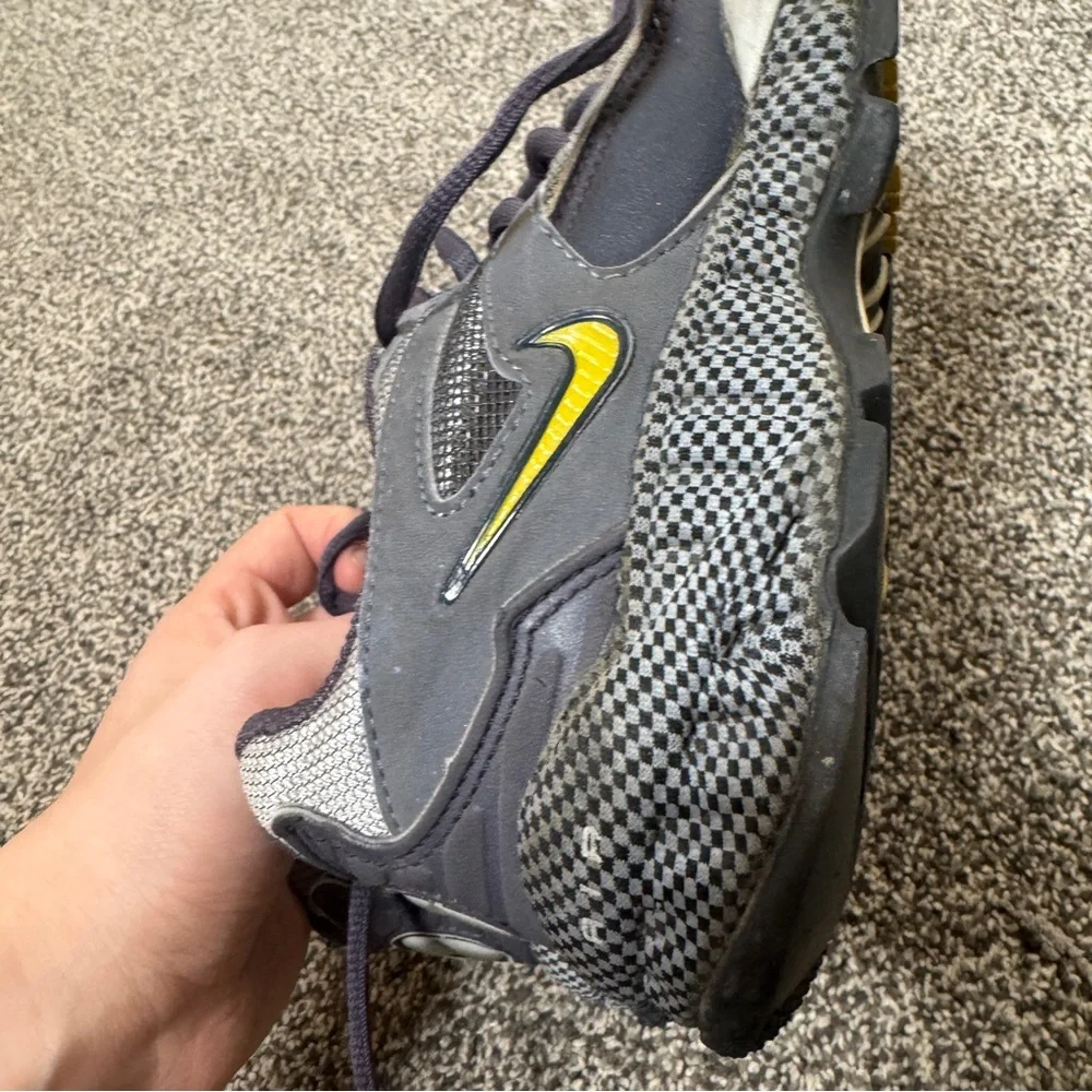 Nike Air Terra Triax Woman’s Trail Running Shoes Size7 Gray Black Yellow Vintage